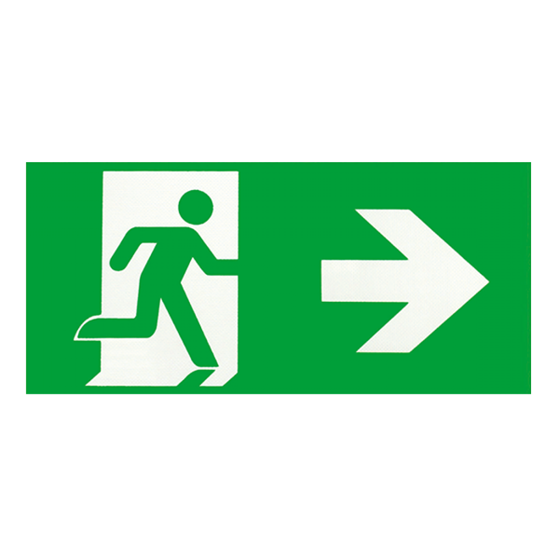 Ovia Lighting OVEMSP006R BOX EXIT SIGN LEGEND RIGHT
