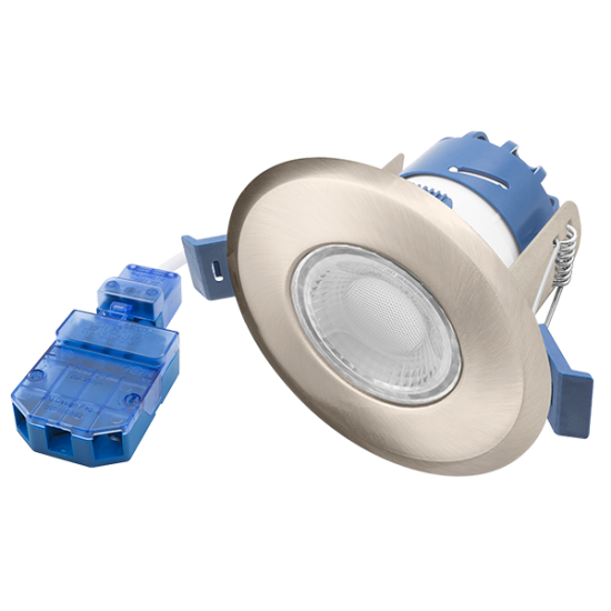 Ovia Inceptor Milli Satin Chrome Dimmable LED Downlight CCT 4W to 6.4W OXM SC