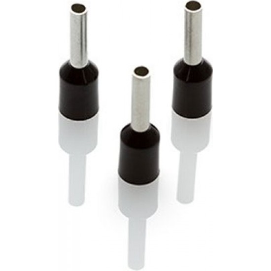 CORD END FERRULES (FRENCH) 1.5 BLACK 100