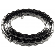 ARB17 Black Powder Coated 17mm Wide M7 Hole 10m Roll