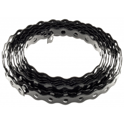 ARB17 Black Powder Coated 17mm Wide M7 Hole 10m Roll