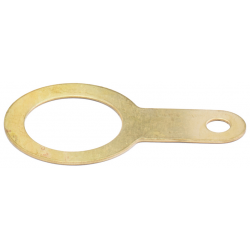 Brass Banjo Earth Tag 20mm
