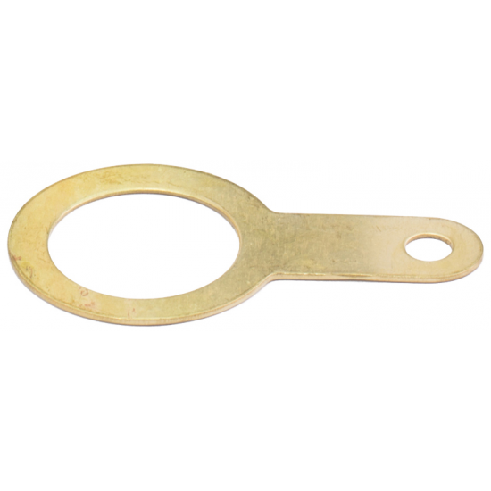 Brass Banjo Earth Tag 25mm