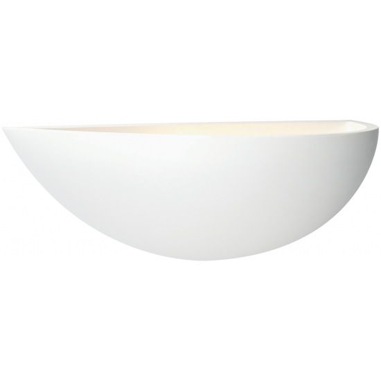 Saxby Mini Crescent Wall Uplight ES 40W
