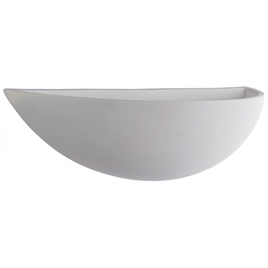 Saxby Mini Crescent Wall Uplight ES 40W