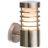 Saxby 13798 Bliss LED Stainless Steel IP44 10.5W E27 Wall Light