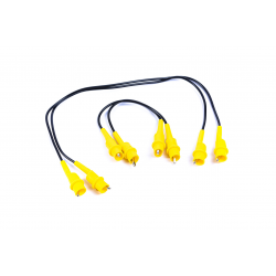 TIS TISJUMPTL Crocodile Clips Jump R1 R2 Test Leads