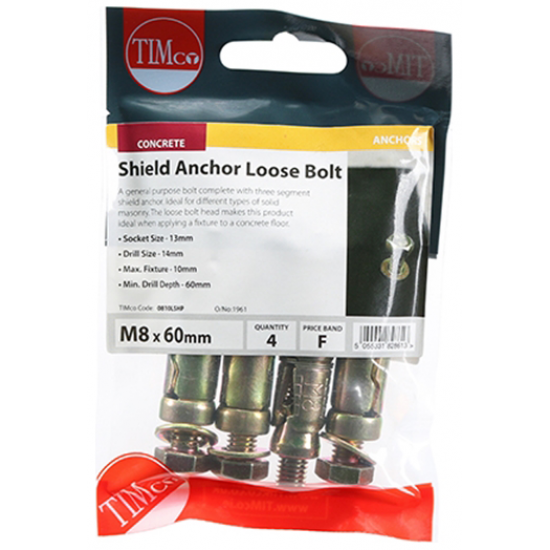 Timco 0810LSH Shield Anchor