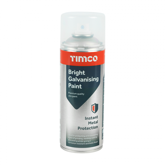 Ticom 237002 Bright Galvanising Paint 380ml
