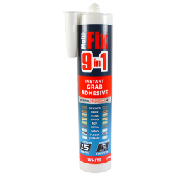 Timco 247138 9in1 Instant Grab Adhesive White 290ml