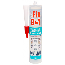 Timco 247336 9in1 Adhesive & Sealant Clear 290ml