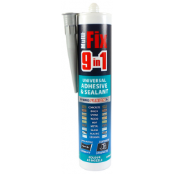 Timco 247357 9in1 Adhesive & Sealant Grey 290ml
