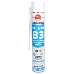 Timco 247596 B3 Expand PU Foam Hand Held 750ml