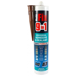 Timco 247697 9in1 Adhesive & Sealant Brown 290ml