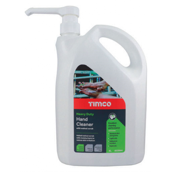 HD Hand Cleaner w Pump_4L