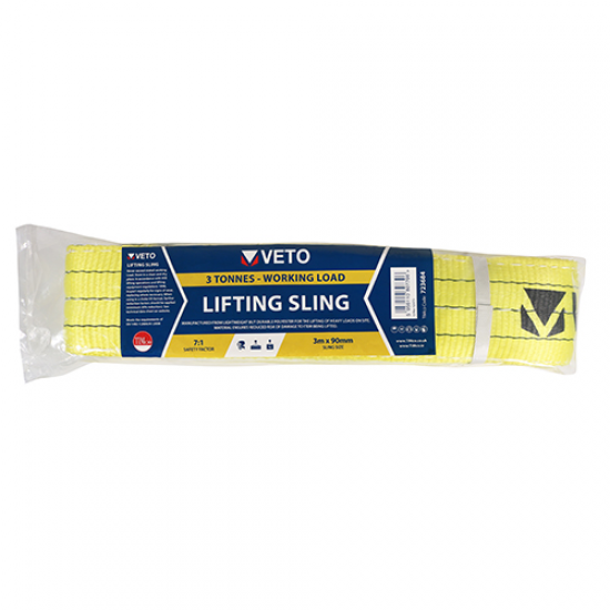 Lifting Sling 3000kg / 3Tonnes_3m x 90mm