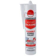 Timco 732098 Acetoxy Silicone Clear 300ml