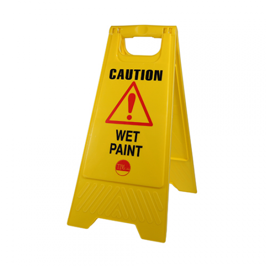 A-Frame Sign Wet Paint_610 x 300 x 30