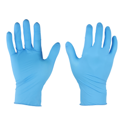 Nitrile Gloves Blue_Medium (100 Pieces)