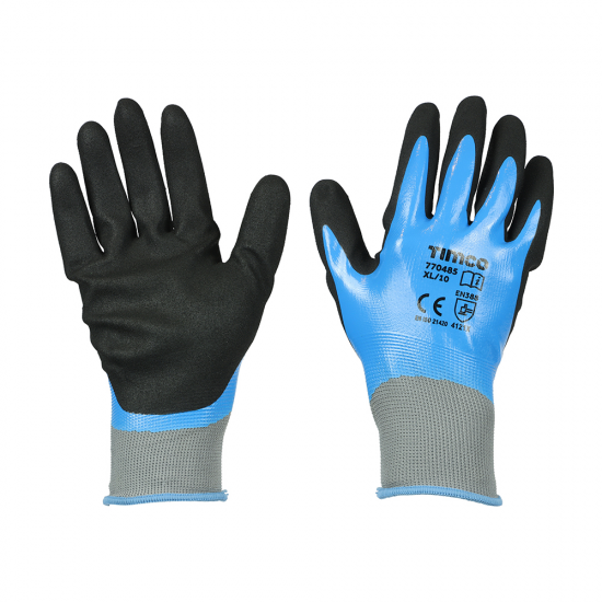 Waterproof Glove Nitrile Foam_X Large