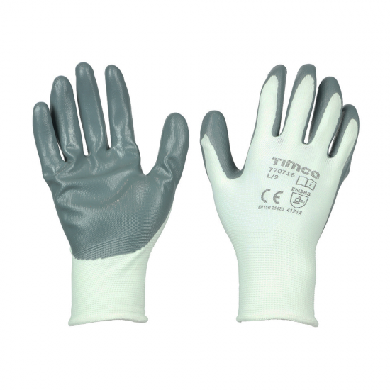 Secure Grip Glove Nitrile Foam_Large