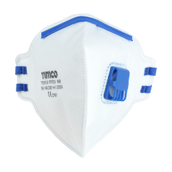FFP2 Fold Flat Mask - Valved_One Size (3 Pieces)