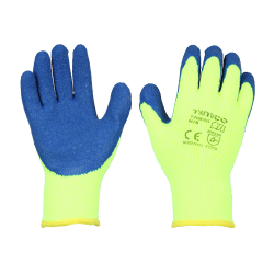 Warm Grip Glove Latex Crinkle_Medium