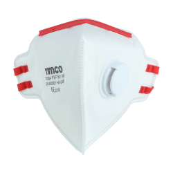FFP3 Fold Flat Mask - Valved_One Size (10 Pieces)