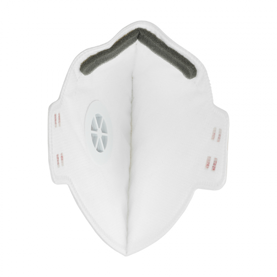 FFP3 Fold Flat Mask - Valved_One Size (10 Pieces)