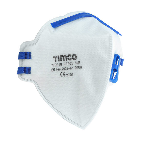 FFP2 Fold Flat Mask - Valved_One Size (10 Pieces)