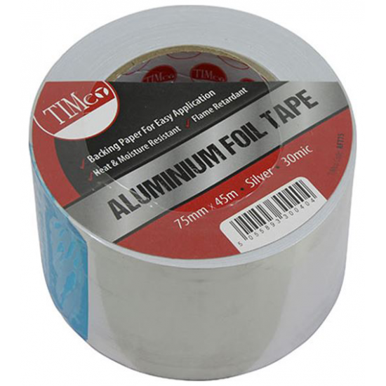 AFT75_Aluminium Foil Tape_45m x 75mm