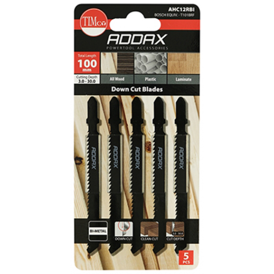 Timco AHC12RBI Wood Jigsaw Blade T101BRF