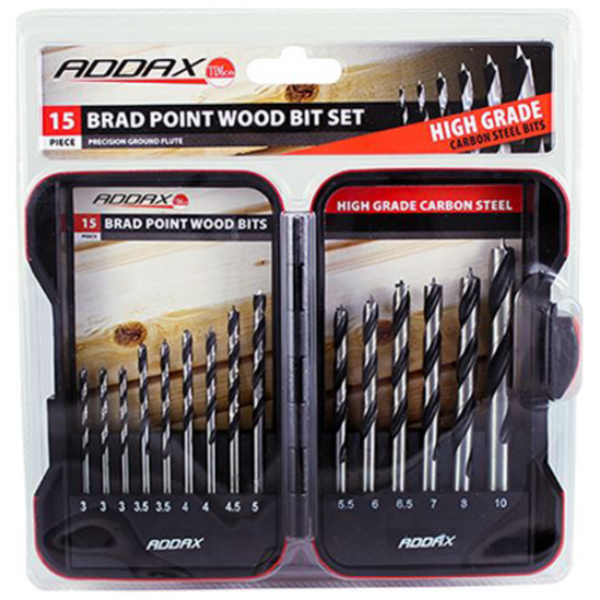 Timco B15SET Brad Wood Drill Bit Set