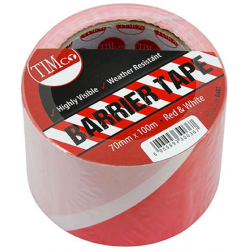 BART_Barrier Tape Red & White_100m x 70mm