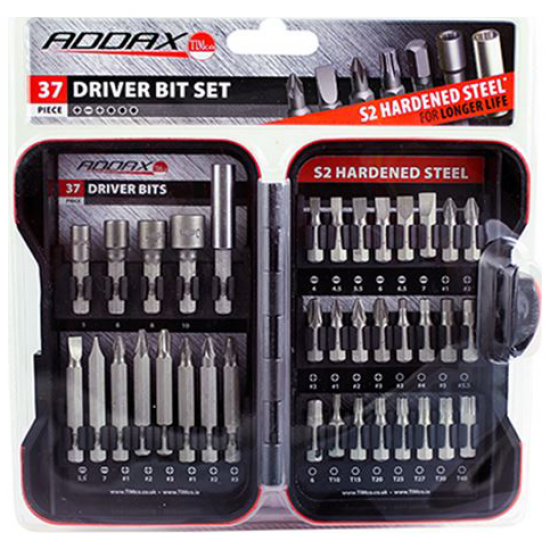 Timco BIT37SET Addax S2 Drv Bit Set 37pc