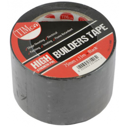 HSBT_HS Builders Tape Black_33m x 75mm
