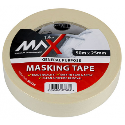 SMT25_Masking Tape Cream_50m x 25mm