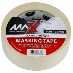SMT38_Masking Tape Cream_50m x 38mm