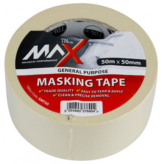 SMT50_Masking Tape Cream_50m x 50mm