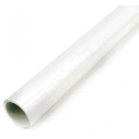 Plastic Conduit 25mm White 3Mtr