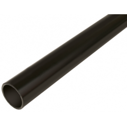 Plastic Conduit 25mm Black 3Mtr