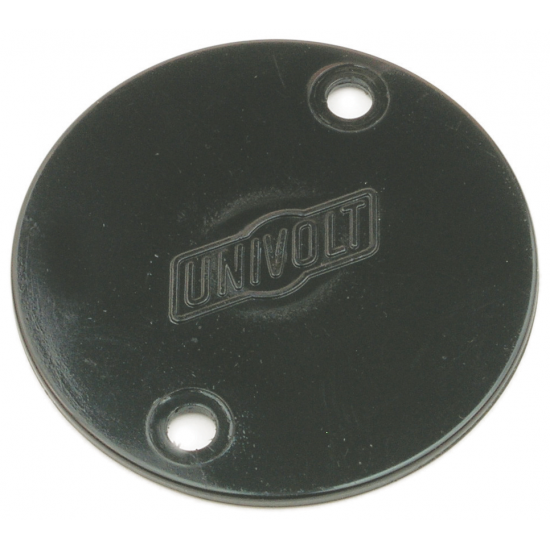 Plastic Conduit Box Lid Black