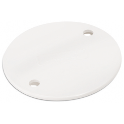 Plastic Conduit Box Lid White