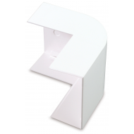 MAE 50/100 WH Plastic Trunking External Angle