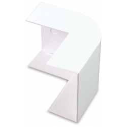 MAE 50/100 WH Plastic Trunking External Angle