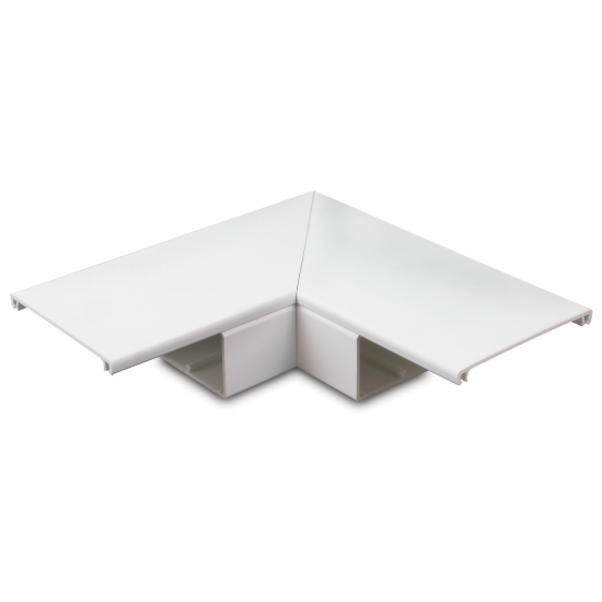 MFW 50/100 WH Plastic Trunking Flat Bend White