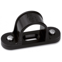 Plastic Conduit Spacer Saddle 20mm Black