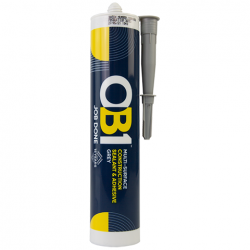 Unicrimp Grey OB1 Multi Surface Sealant and Adhesive 290ml OB1SCS290G