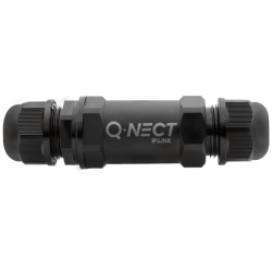 Unicrimp QOE3052BLK  IP68 Weatherproof Connector 5 Pole 2 Way black 24amp