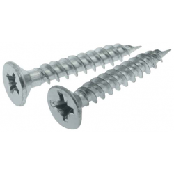 Pozi Woodscrews BZP 8x11/4